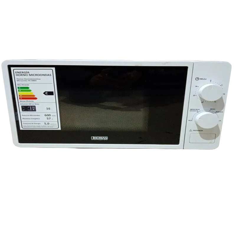 Microondas Thomas TH-18B05 Blanco 18 Litros