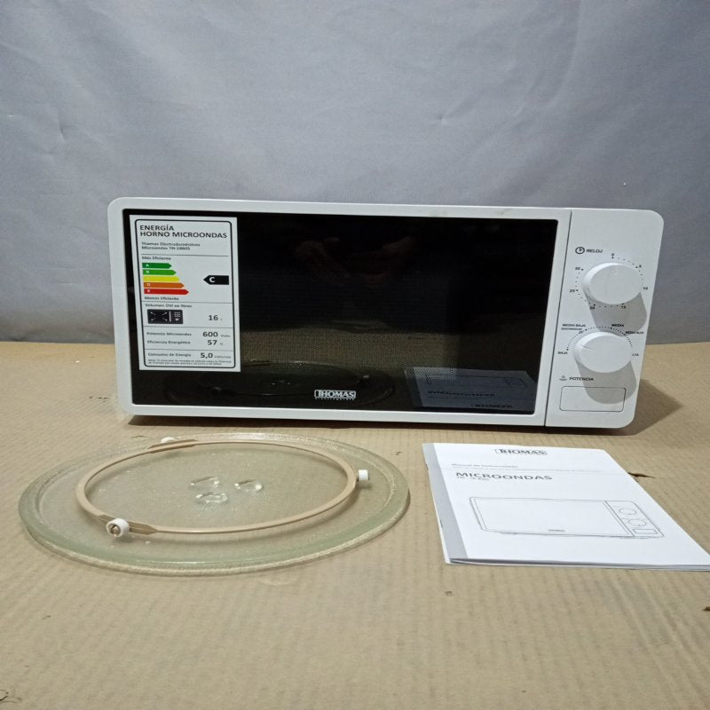 Microondas Thomas TH-18B05 Blanco 18 Litros