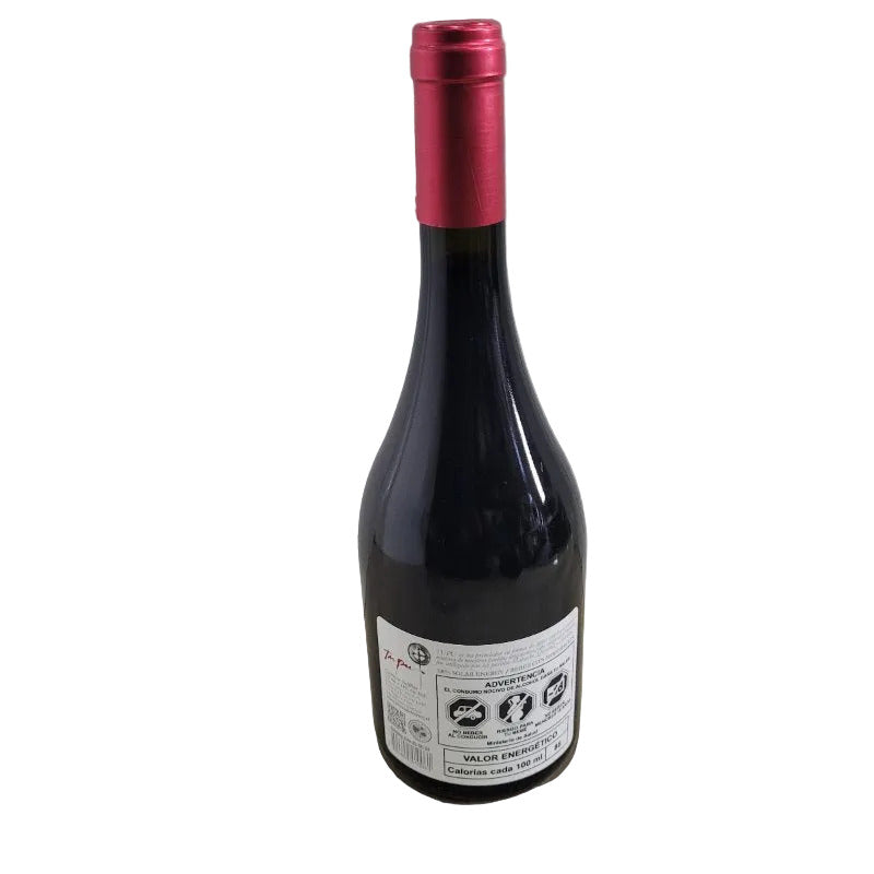 Vino Tinto Santa Cruz Tupú Edición Limitada Cabernet Sauvignon - Petit Verdot Valle de Colchagua 2016 - 750 ml