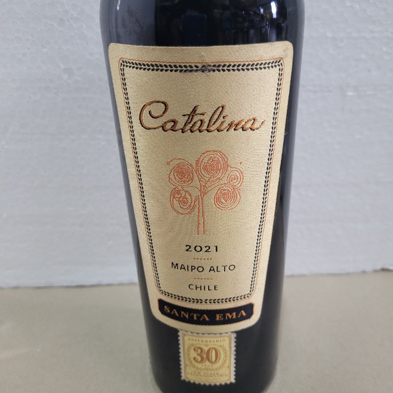 Vino Tinto Santa Ema Catalina Ensamblaje Valle del Maipo 750 ml Año 2021