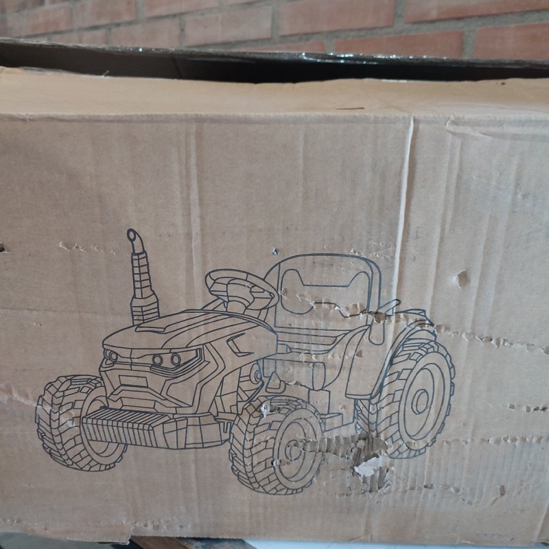 Tractor Eléctrico Infantil WN-1169 – Verde