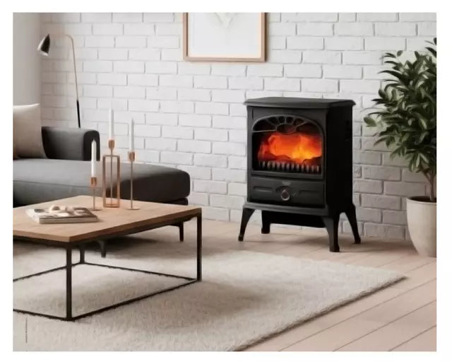 Estufa Estilo Chimenea Nex HFS201 1600 Watts
