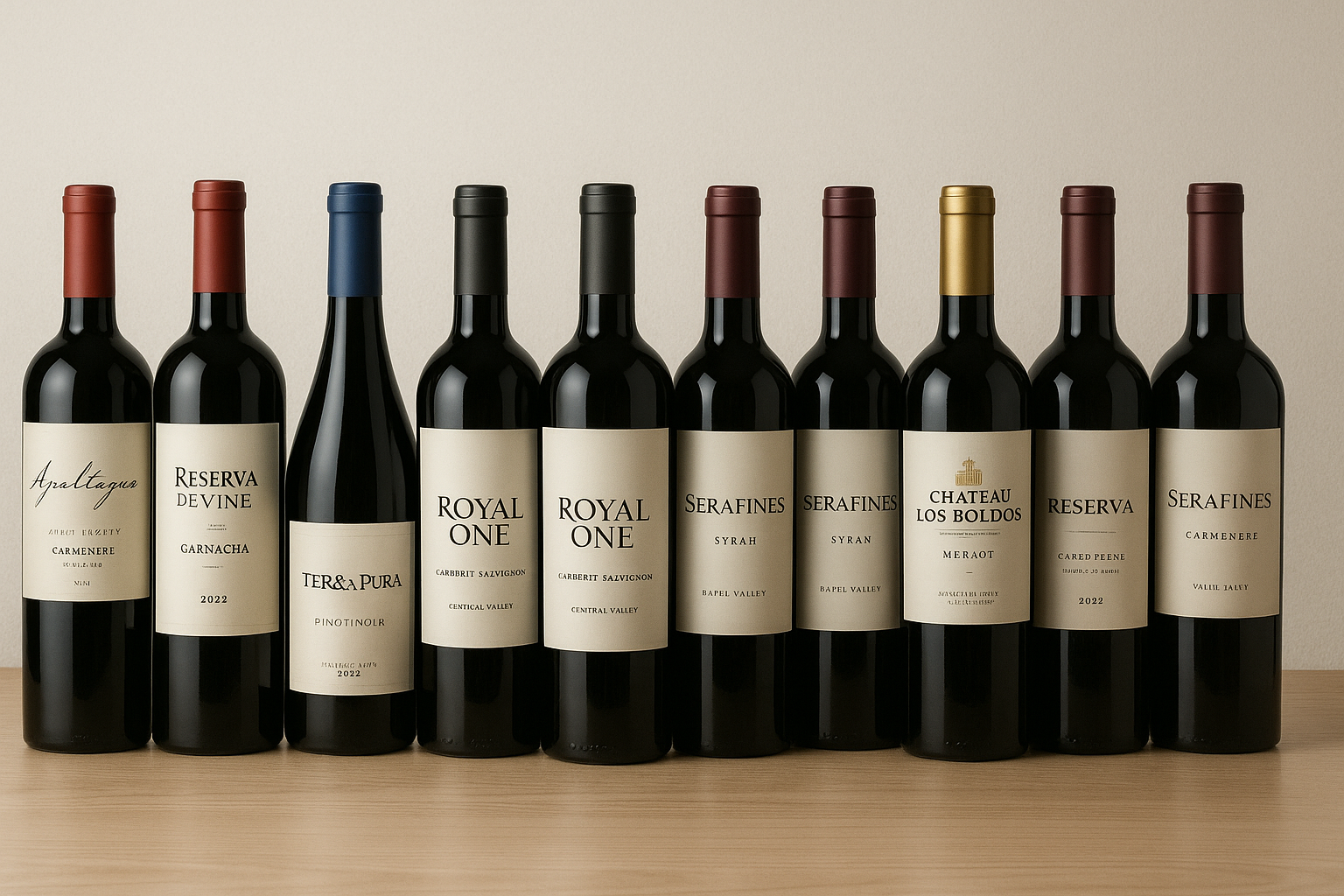 Pack Selección de Vinos (15 Botellas de 750ml)