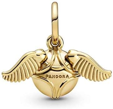 Charm Pandora Colgante De Alas De Soplon Doradas De Harry Potte
