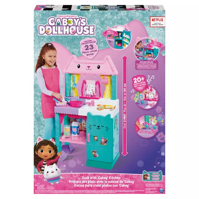 GABBY'S DOLLHOUSE DREAMWORKS COOK WITH CAKEY KITCHEN