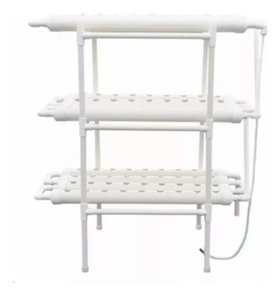 KIT HIDROPÓNICO CHINA BÁSICO 108 PLANTAS BLANCO