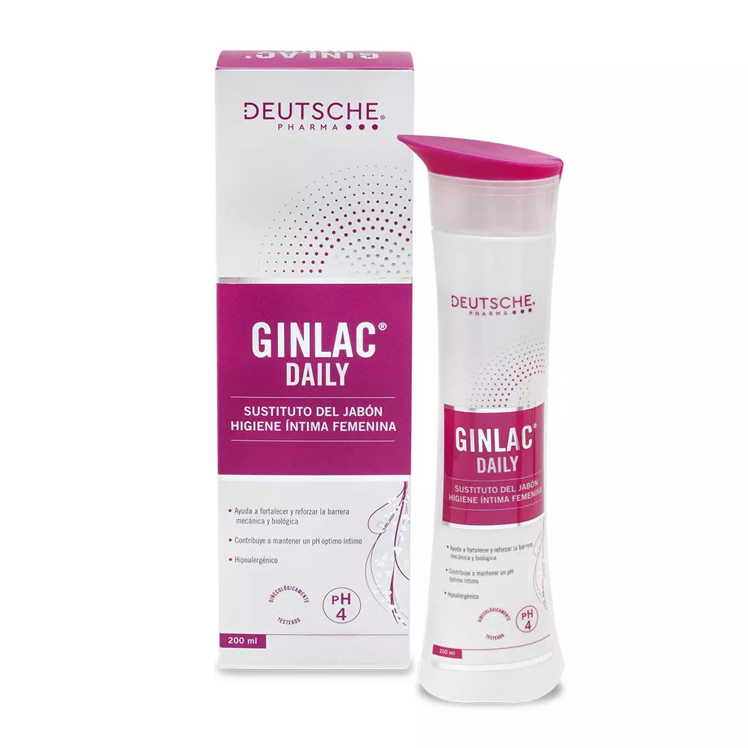 Pack Ginlac Jabón de Higiene Í­ntima Femenina 200ml - Hipoalergénico [Openbox]