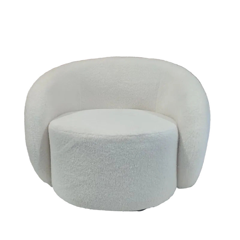 Sillón Individual Santu Home & Deco Nórdico Blanco