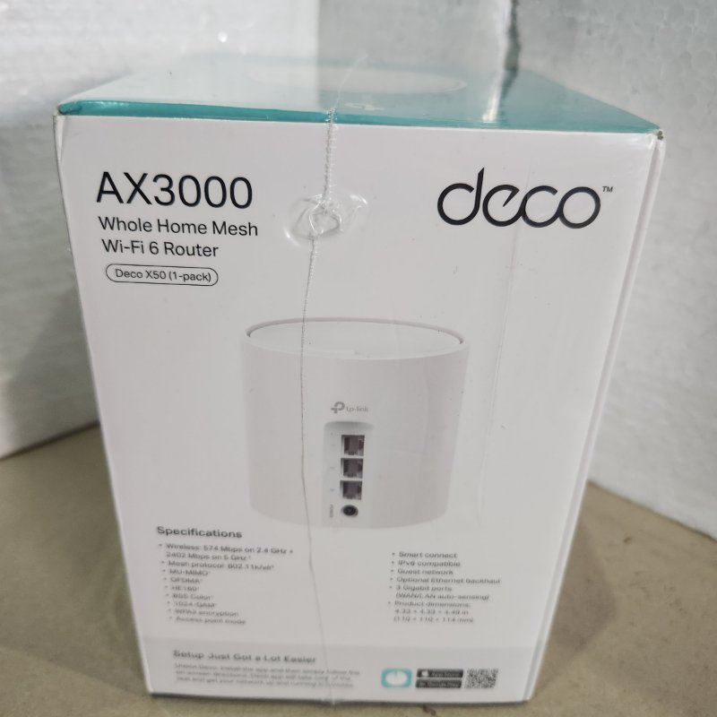 Router Mesh TP-Link Deco X50 AX3000 WiFi 6