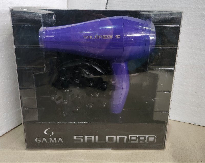 Secador de Pelo Gama Salon Pro 4D, Morado