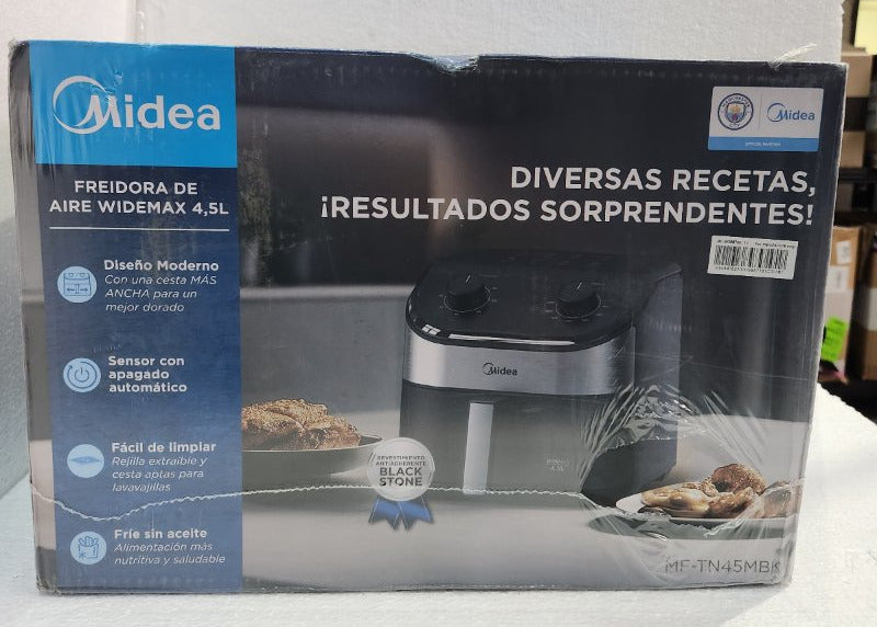 Freidora de Aire Midea WIDEMAX MF-TN45MBK 4.5 Litros