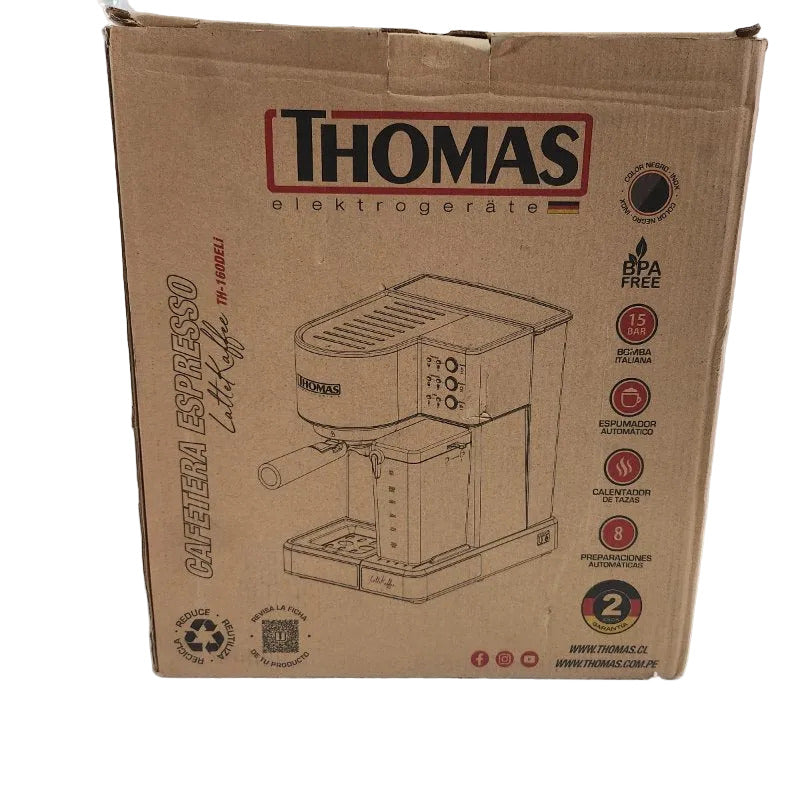 Cafetera Espresso Thomas TH-160DELI Inoxidable