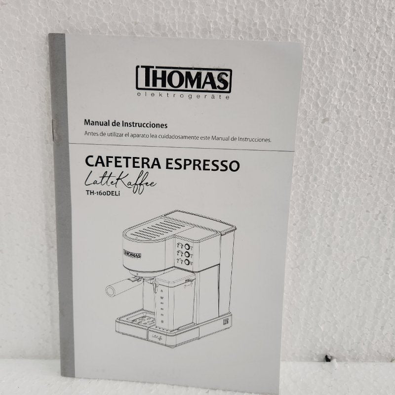Cafetera Espresso Thomas TH-160DELI Inoxidable