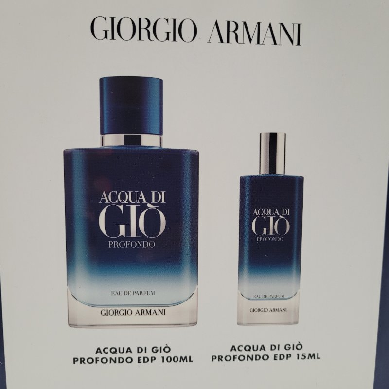 Perfume Giorgio Armani Acqua Profondo Eau de Parfum 100 + 15 ml