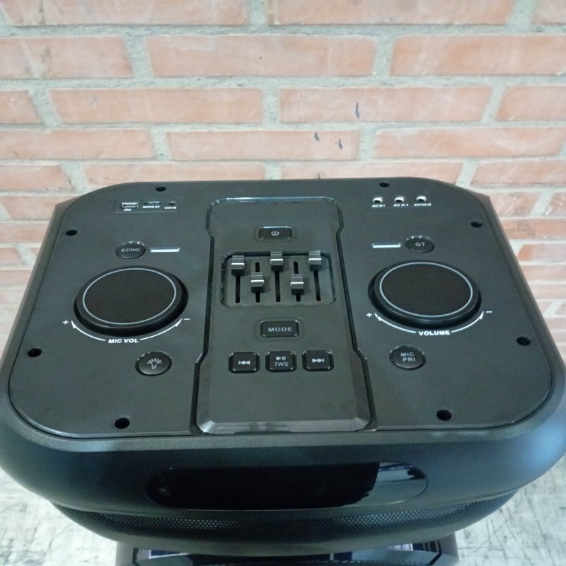 Parlante Bluetooth BLIK LIGHT 1000 40000W Max, Negro
