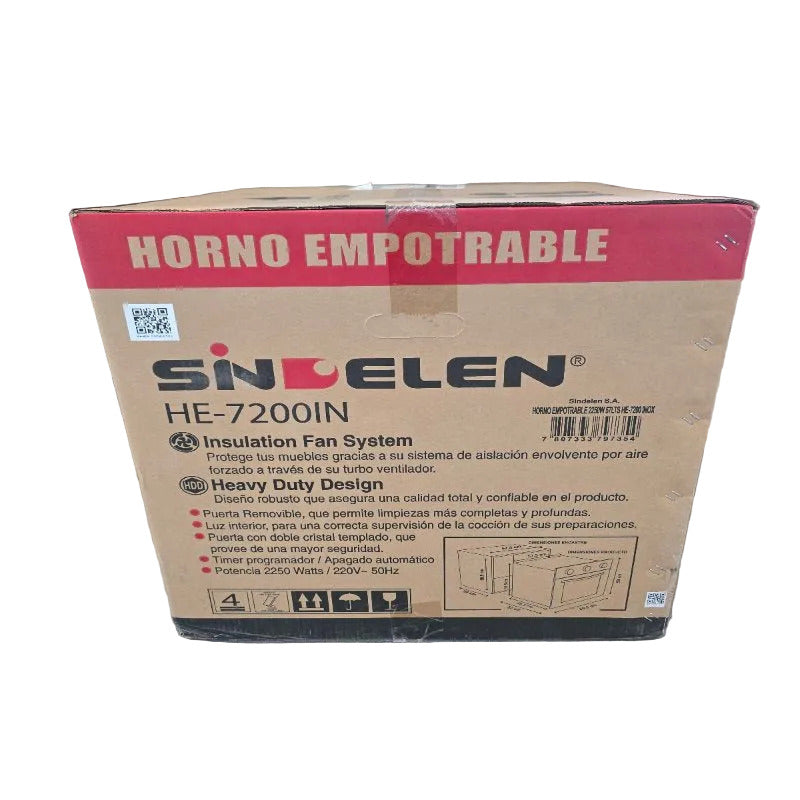 Horno Empotrable Sindelen HE-7200IN