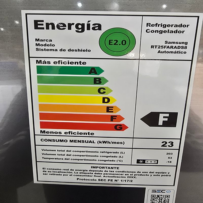 Refrigerador Samsung RT25FARADS8 Inox 256 Litros
