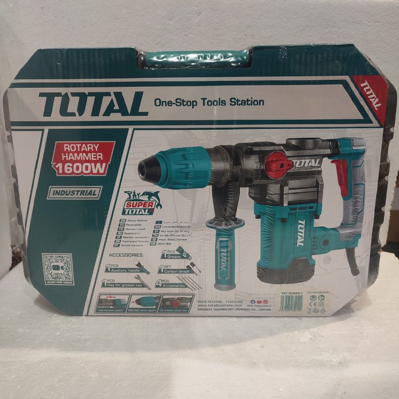Rotomartillo Industrial Total Tools TH1163855, 1600W