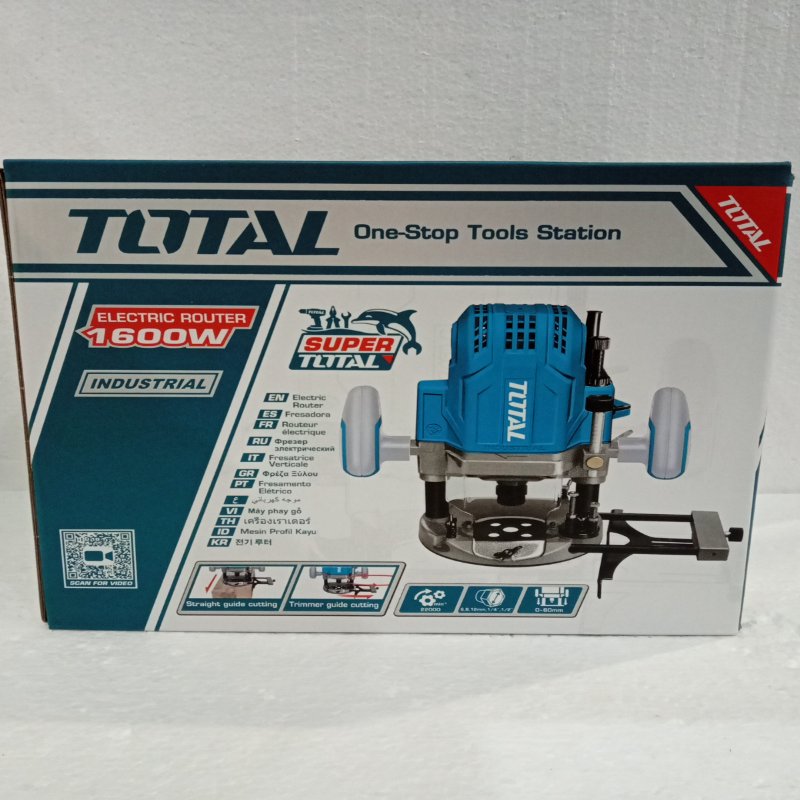 Fresadora Router Industrial Total Tools 1600W TR111216