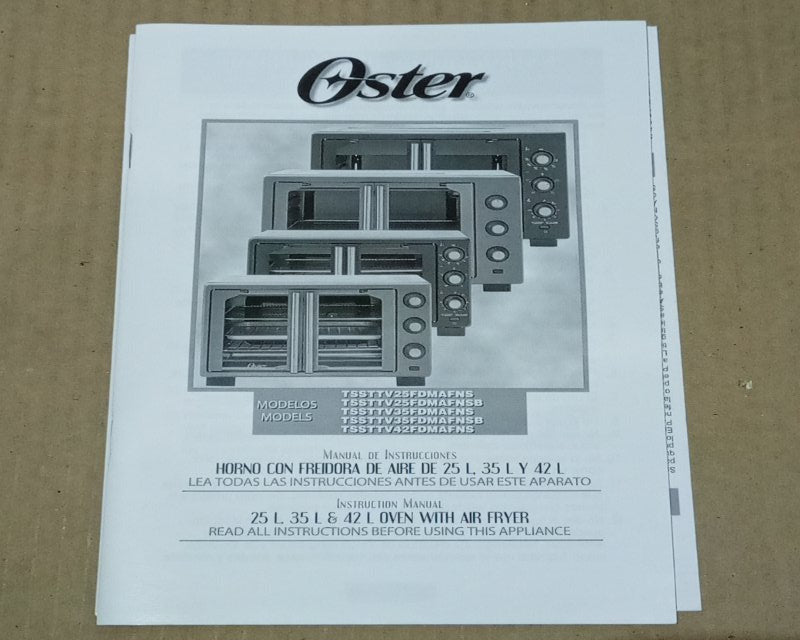 Horno con Freidora de Aire Oster 42 Litros