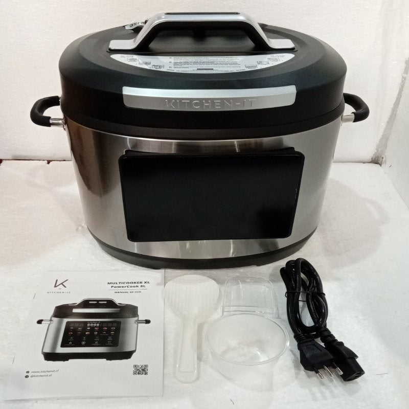 Multicooker XL Kitchen-It Power Cook 8 Litros