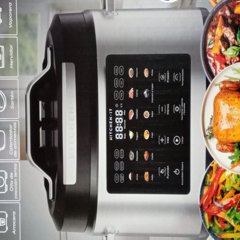Multicooker XL Kitchen-It Power Cook 8 Litros