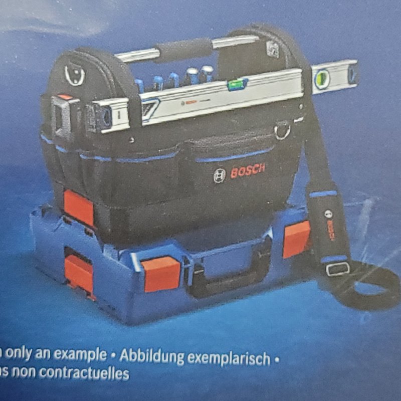 Bolso Bosch Para Transporte de Herramientas GWT 20 Negro