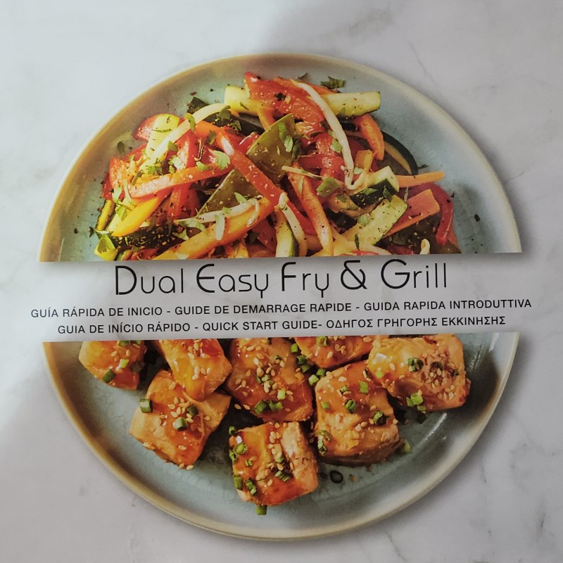 Freidora de Aire Moulinex Easy Fry Grill Digital Dual Inox 8.3 Litros