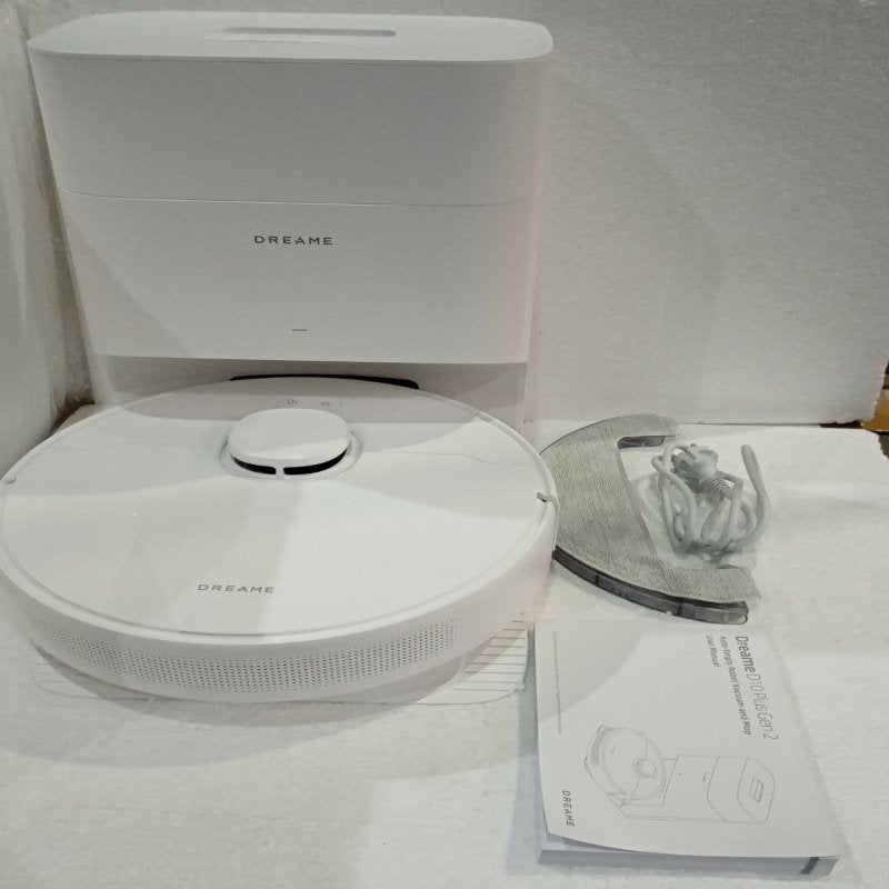 Aspiradora Robot DREAME D10 Plus Gen 2 Autovaciado, Blanco