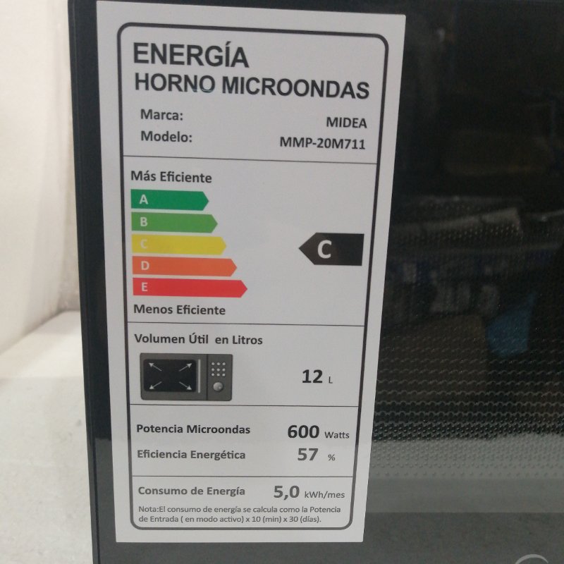 Microondas Midea MMP-20M711 20 Litros