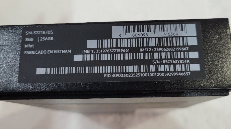 Celular Samsung Galaxy S24 FE SM-S712B ROM 256GB 8GB Mint