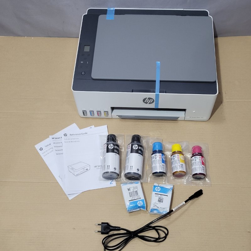 Impresora Multifuncional HP Smart Tank 580, Blanco
