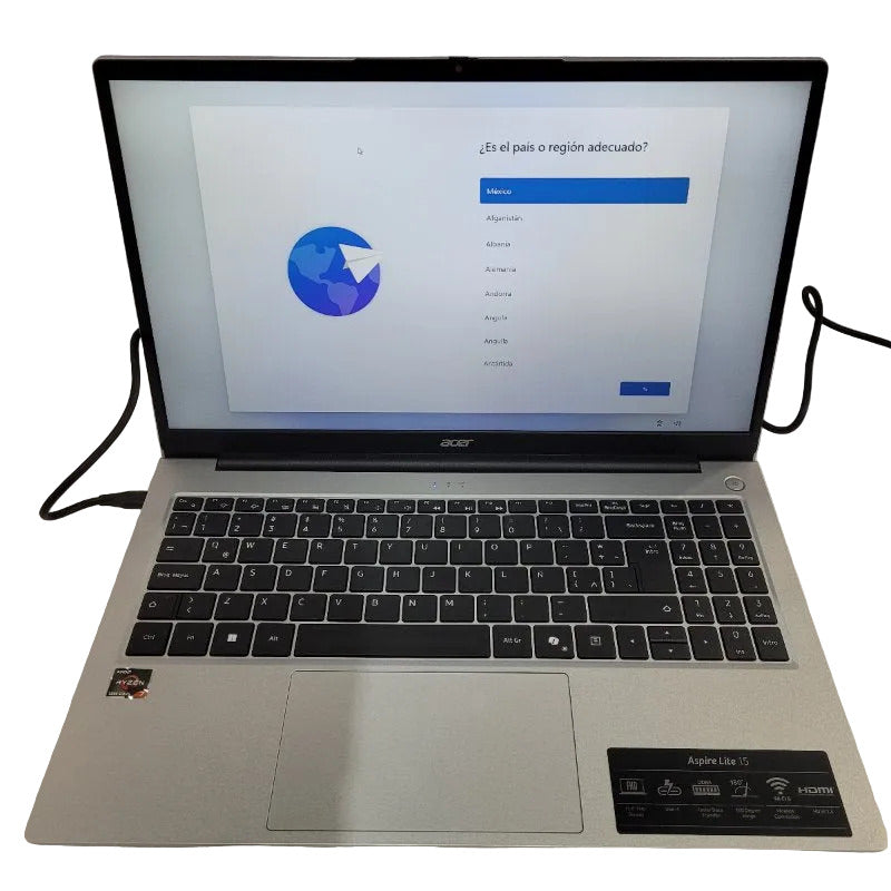 Notebook Acer Aspire Lite 15 AL15-41P-ROZY-3 16GB 512GB SSD Gris