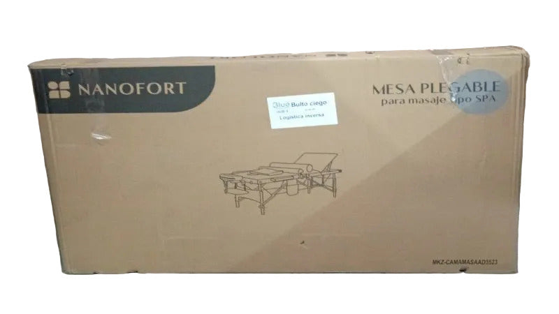 Mesa Plegable para Spa Nanofort MKZ-CAMAMASAAD3523