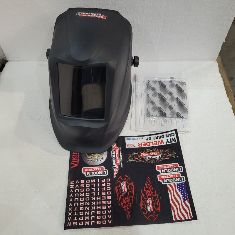 Casco de Soldadura Lincoln Electric Viking 5x4 Passive Negro