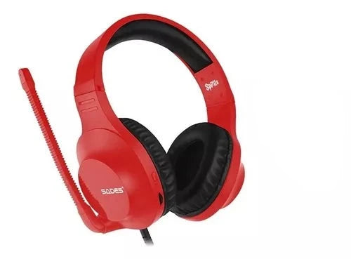 Audifonos Sades Sa-721 Rojo