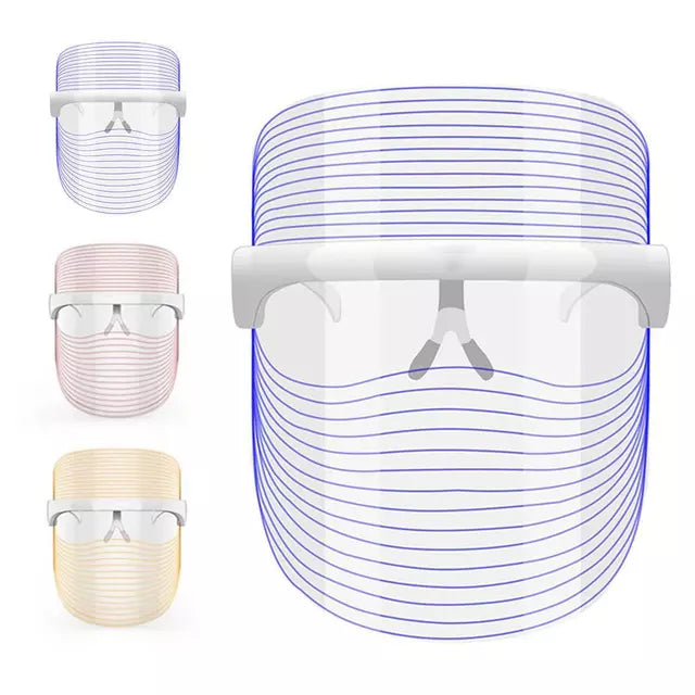 Máscara Facial Gama Led Face 7 Led Mask USB