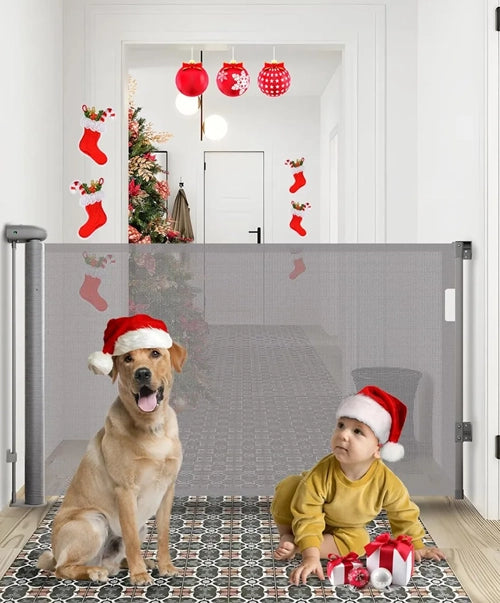 Reja de Seguridad Retráctil para Bebés y Mascotas - Genérico, 140 cm