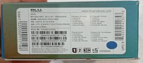Celular Blu Smartphones G52L G0830WW 64GB + 2GB RAM