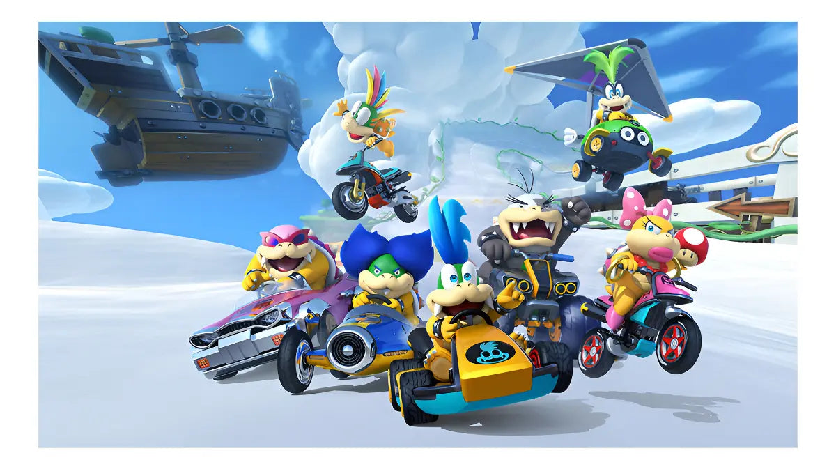 Consola de Juego Nintendo Switch OLED 64 GB Edición Mario Kart 8 Deluxe