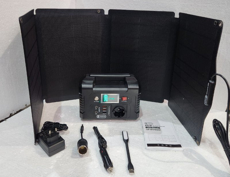 Generador Solar Portátil Flashfish E200+ Panel SP18V60W