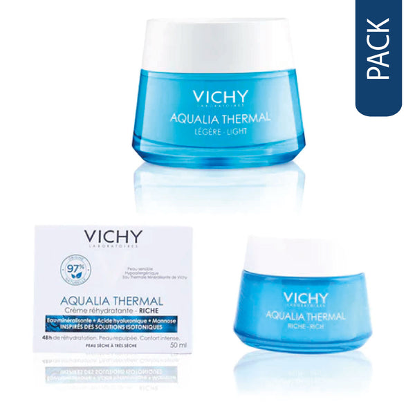 Pack Vichy Aqualia Thermal Crema Riche y Legere