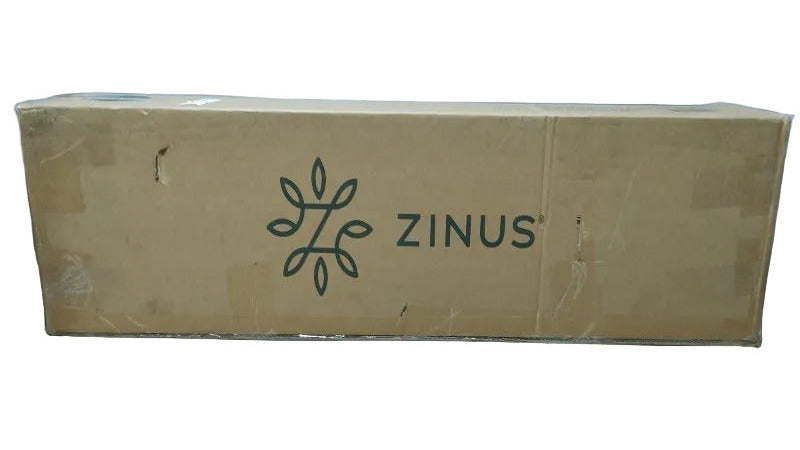 Base de Cama 2 Plazas con Respaldo ZINUS Heidi Blanco