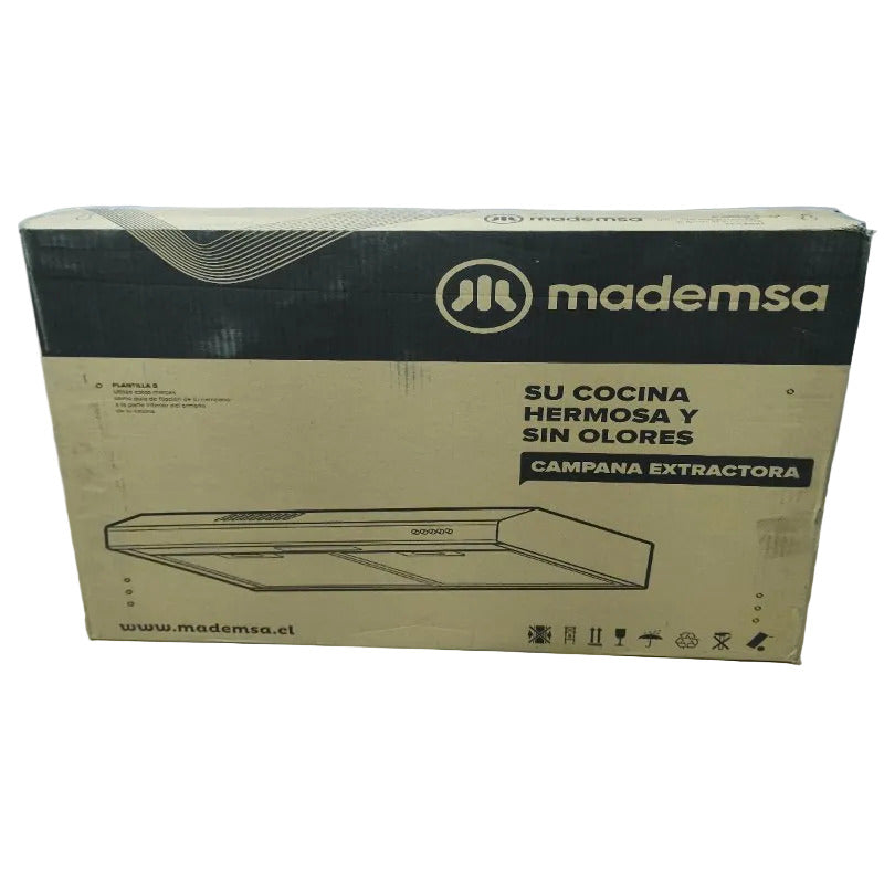 Campana Extractora 60 cm Mademsa DM6SB, Negro
