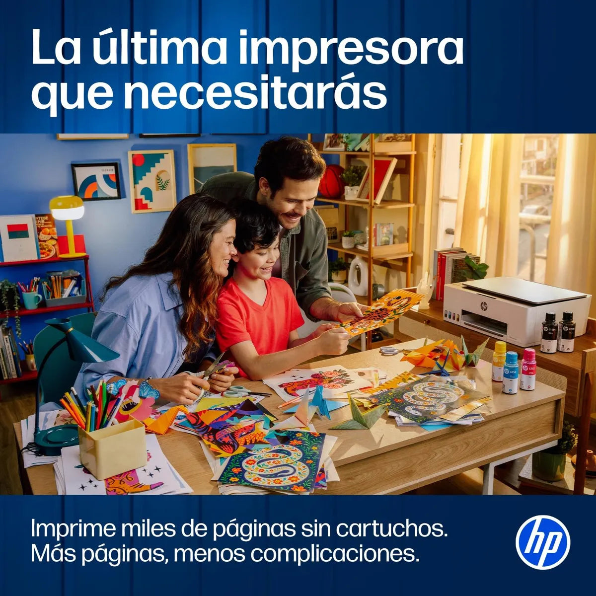 Impresora Multifuncional con Tanque de Tinta HP Smart Tank 520