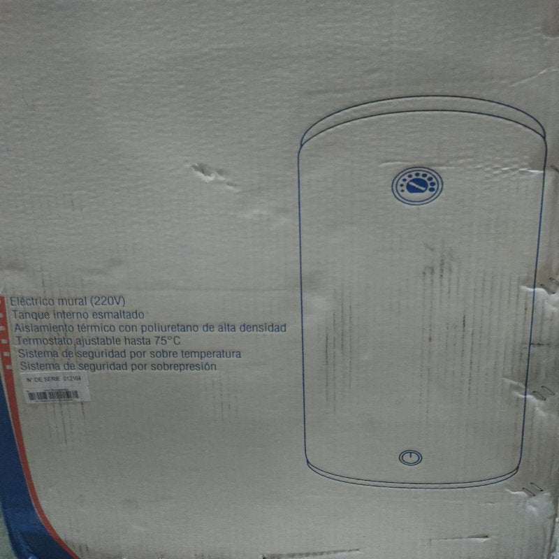 Termo Eléctrico Mural Anwo Home DSC F150-A22 150 Litros, Blanco