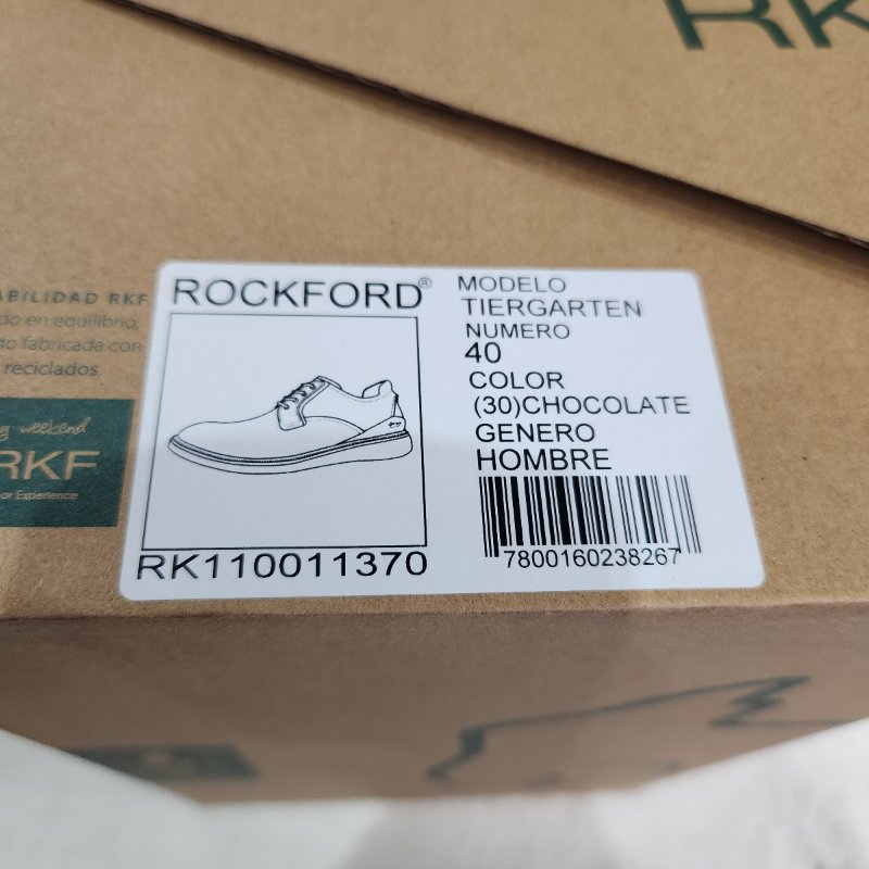 Zapato de cuero Rockford Tiergarten