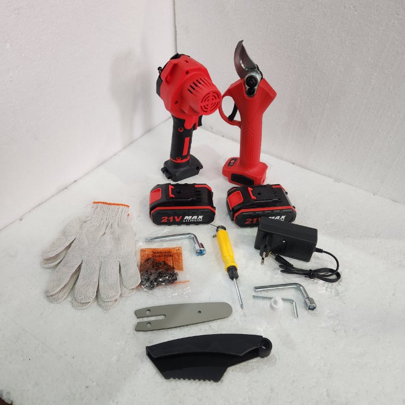 Pack Mini Sierra de Podar + Tijera Podadora con Maleta – Genérico