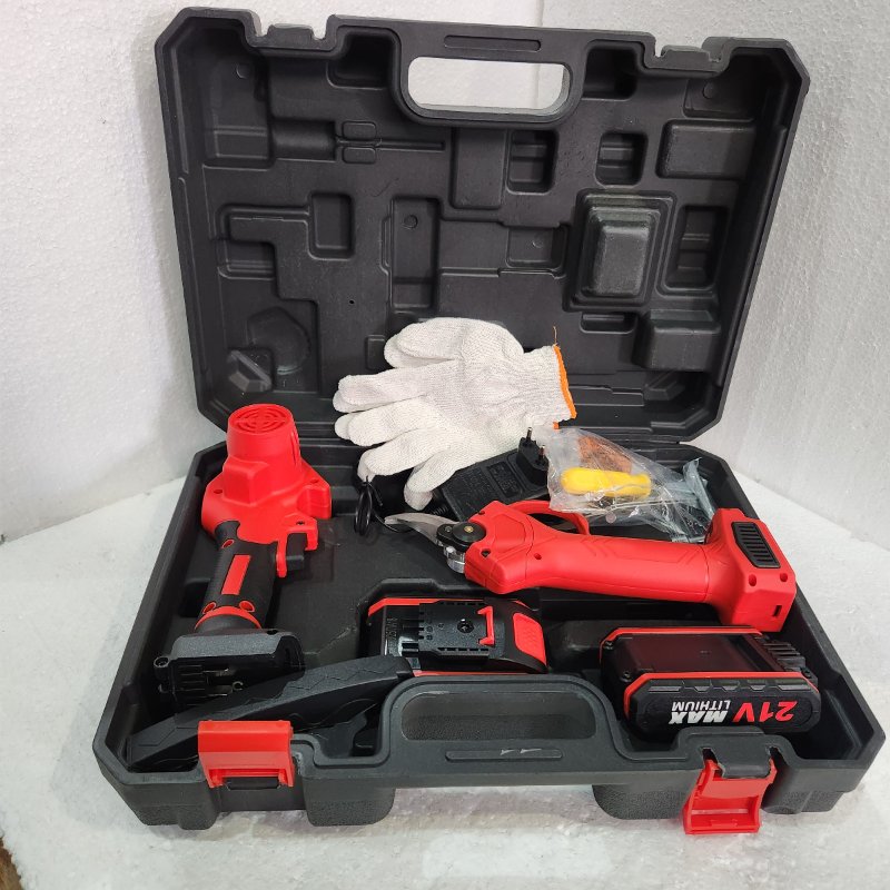 Pack Mini Sierra de Podar + Tijera Podadora con Maleta – Genérico