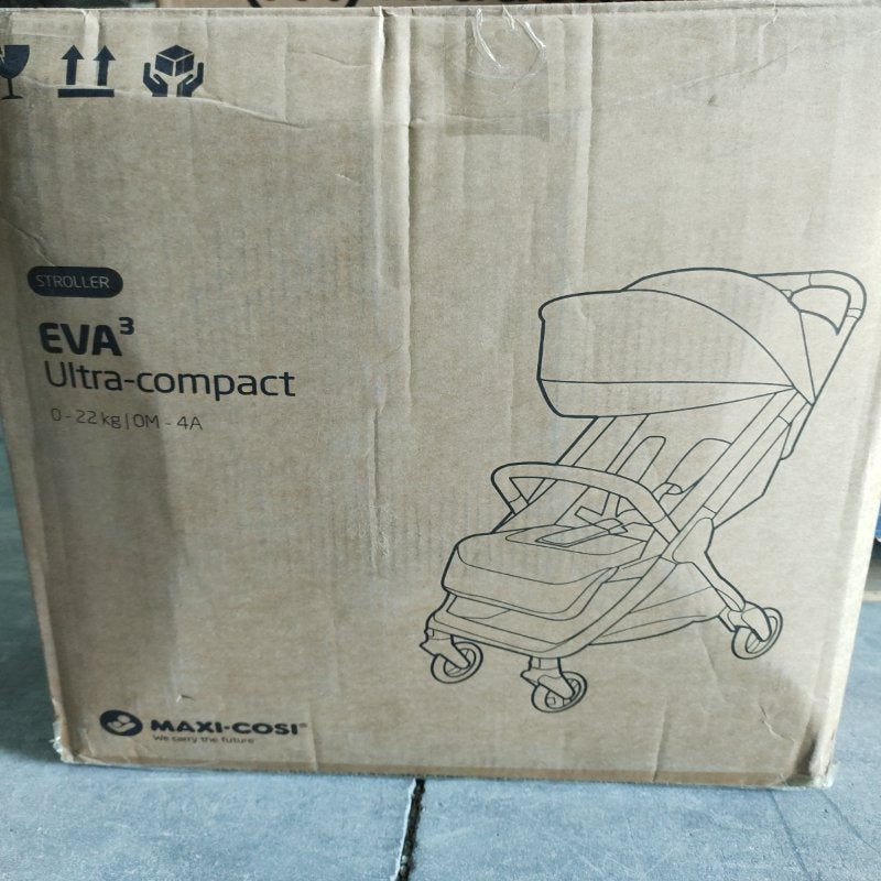 Coche de Paseo Maxi-Cosi Eva 3 Negro Champagne